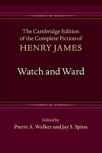 Watch and Ward cover