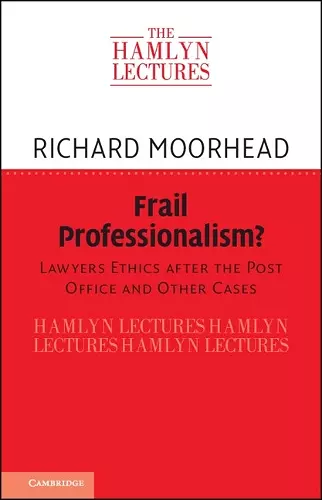Frail Professionalism? cover