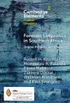 Forensic Linguistics in Southern Africa cover