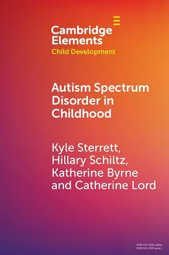 Autism Spectrum Disorder in Childhood cover