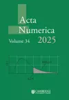 Acta Numerica 2025: Volume 34 cover
