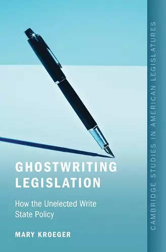 Ghostwriting Legislation cover