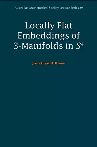 Locally Flat Embeddings of 3-Manifolds in S4 cover