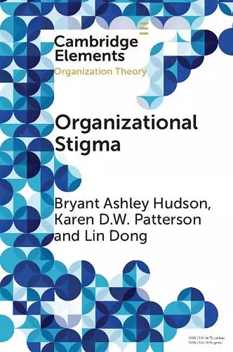 Organizational Stigma cover