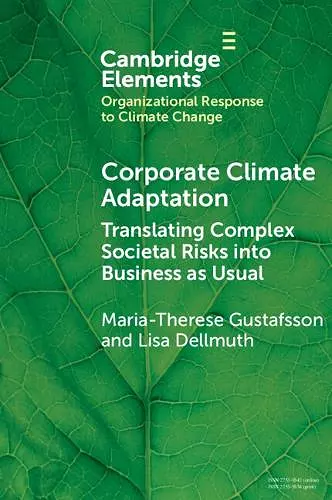 Corporate Climate Adaptation cover