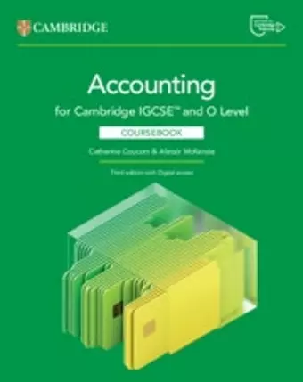 Cambridge IGCSE™ and O Level Accounting Coursebook with Digital Access (2 Years) cover