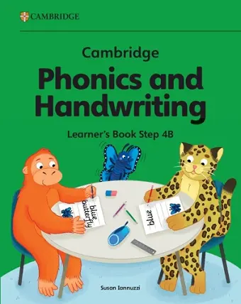 Cambridge Phonics and Handwriting Learner's Book 4B cover