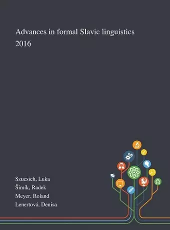 Advances in Formal Slavic Linguistics 2016 cover