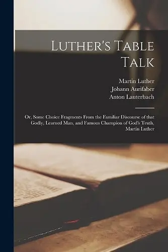 Luther's Table Talk cover