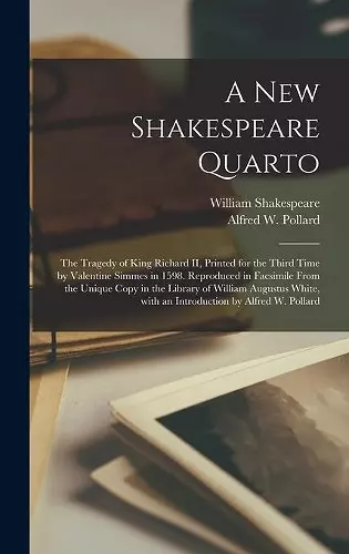 A New Shakespeare Quarto cover