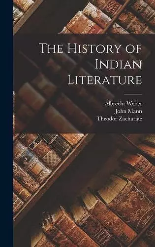 The History of Indian Literature cover