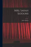 Mrs. Sarah Siddons; 2 cover