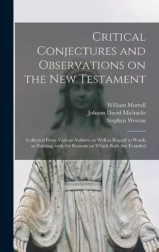 Critical Conjectures and Observations on the New Testament cover