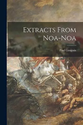 Extracts From Noa-Noa cover