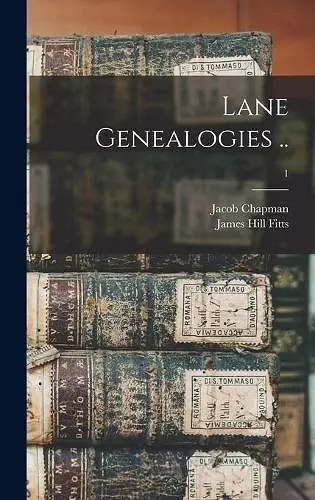 Lane Genealogies ..; 1 cover