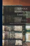 Suffolk Manorial Families cover