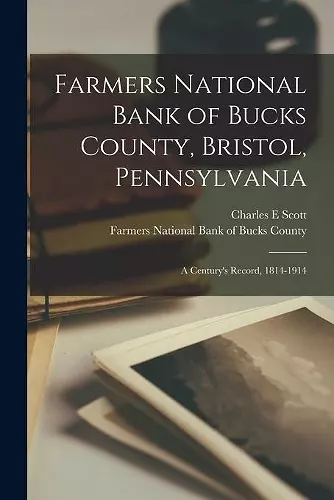 Farmers National Bank of Bucks County, Bristol, Pennsylvania cover