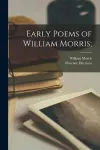 Early Poems of William Morris; cover