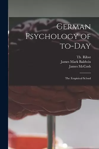 German Psychology of To-day cover