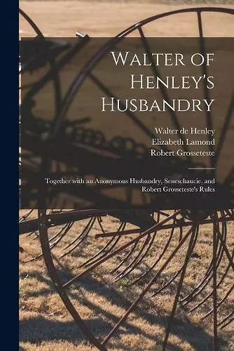 Walter of Henley's Husbandry cover