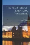 The Registers of Farnham, Yorkshire cover