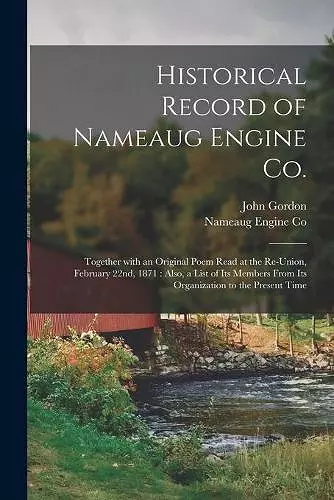 Historical Record of Nameaug Engine Co. cover