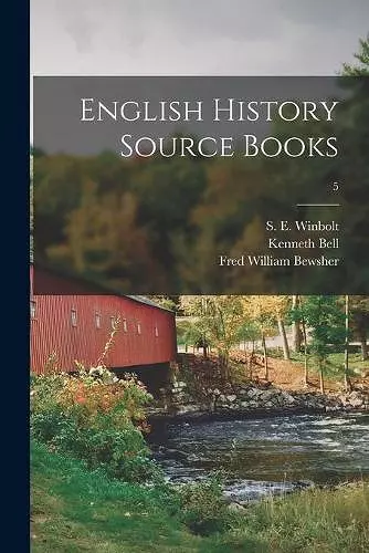 English History Source Books; 5 cover