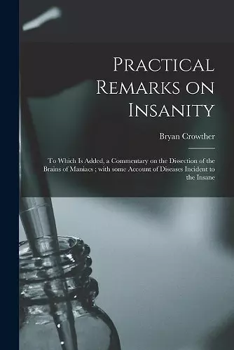 Practical Remarks on Insanity cover