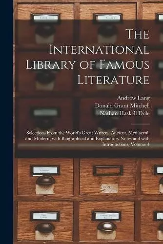 The International Library of Famous Literature cover