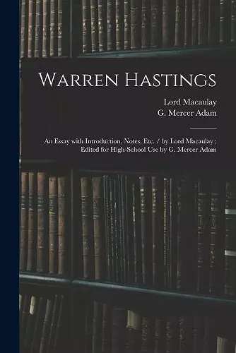 Warren Hastings cover