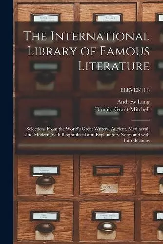 The International Library of Famous Literature cover