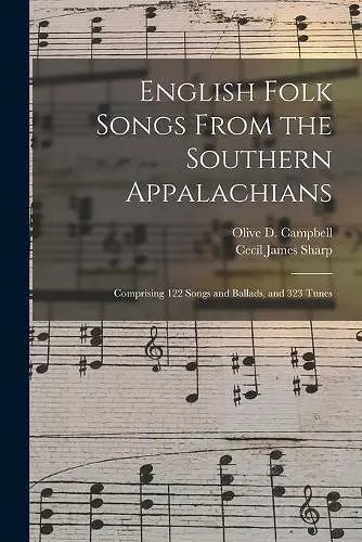 English Folk Songs From the Southern Appalachians cover