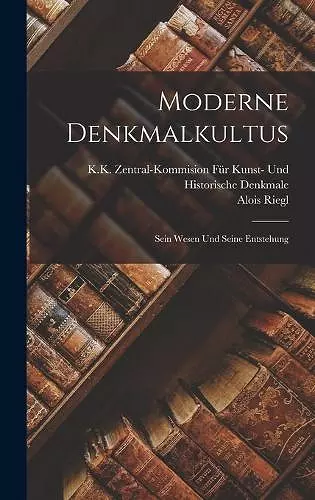 Moderne Denkmalkultus cover