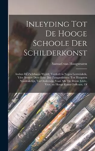Inleyding tot de hooge schoole der schilderkonst cover