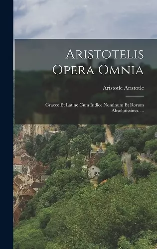 Aristotelis Opera Omnia cover