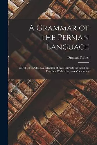 A Grammar of the Persian Language cover