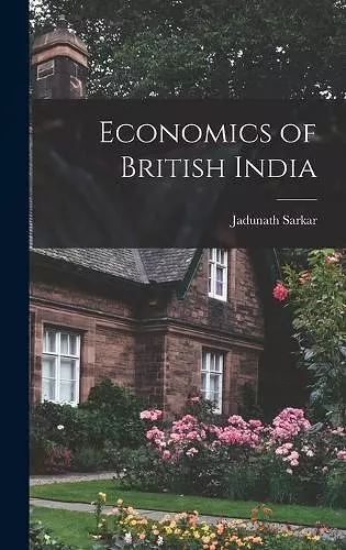 Economics of British India cover