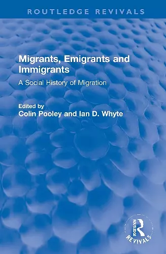 Migrants, Emigrants and Immigrants cover