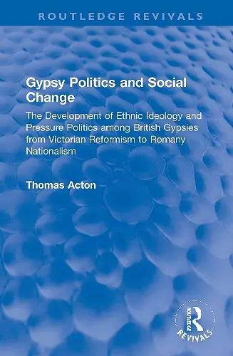 Gypsy Politics and Social Change cover