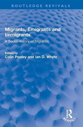 Migrants, Emigrants and Immigrants cover