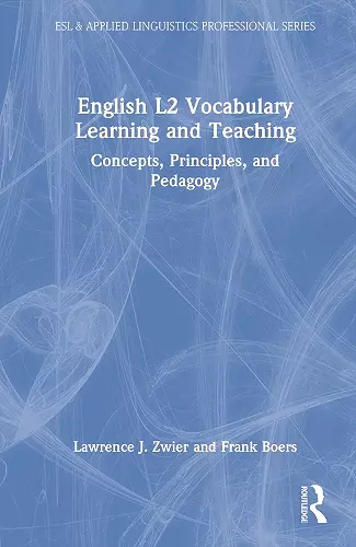 English L2 Vocabulary Learning and Teaching cover