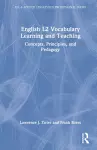 English L2 Vocabulary Learning and Teaching cover