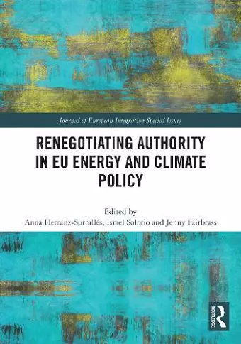 Renegotiating Authority in EU Energy and Climate Policy cover