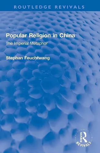 Popular Religion in China cover