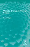 Climatic Change and Human Society cover