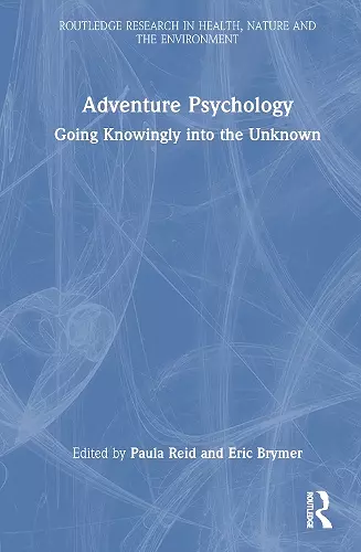 Adventure Psychology cover