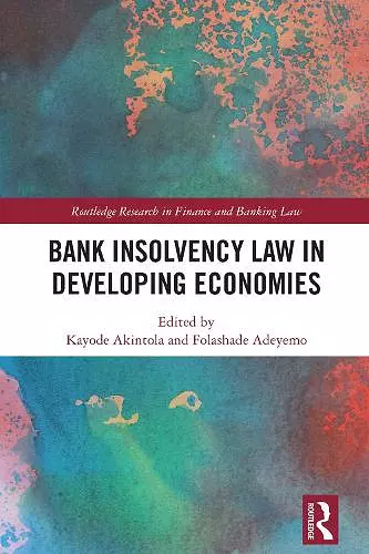 Bank Insolvency Law in Developing Economies cover