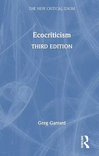 Ecocriticism cover