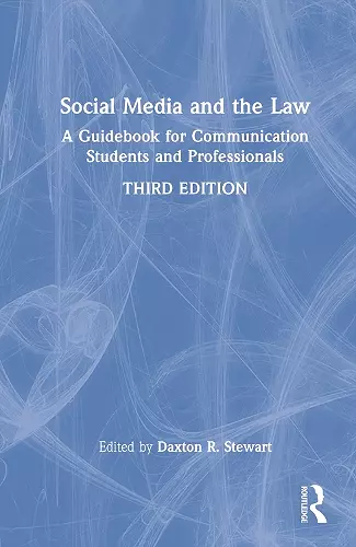 Social Media and the Law cover