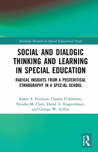 Social and Dialogic Thinking and Learning in Special Education cover